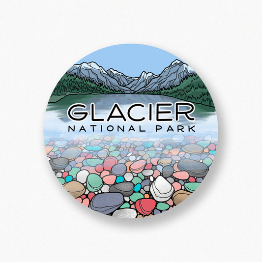Glacier National Park, Lake McDonald sticker