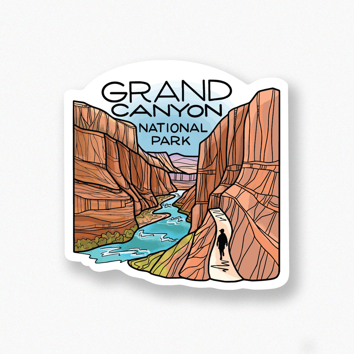 Grand Canyon Trail sticker
