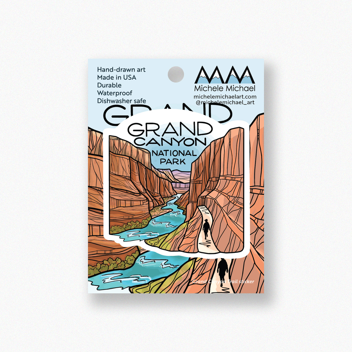 Grand Canyon Trail sticker