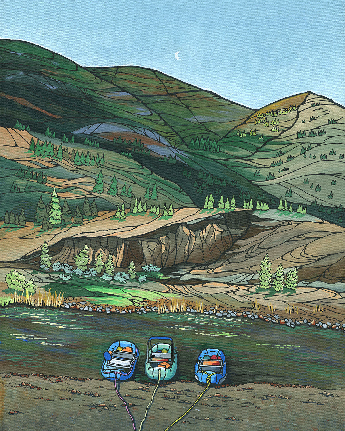 John Day Rafting sticker