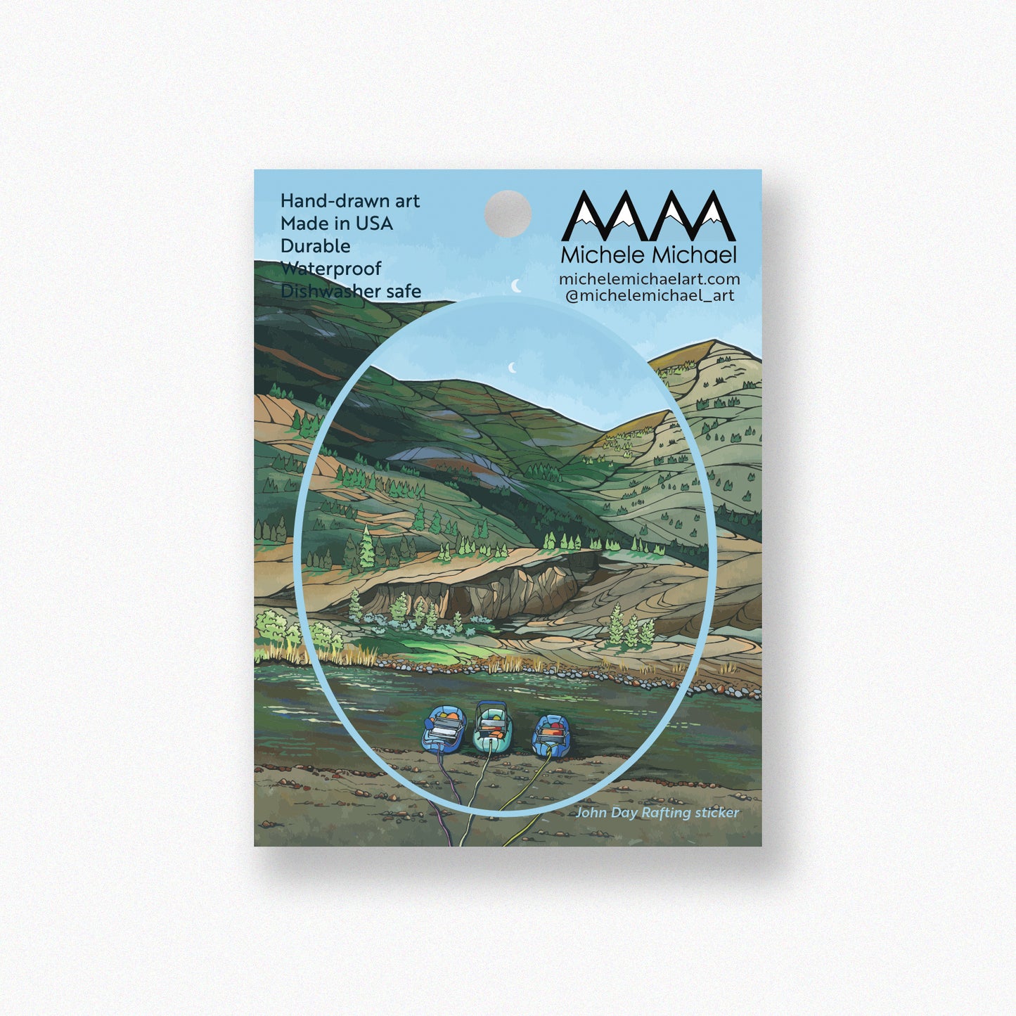 John Day Rafting sticker