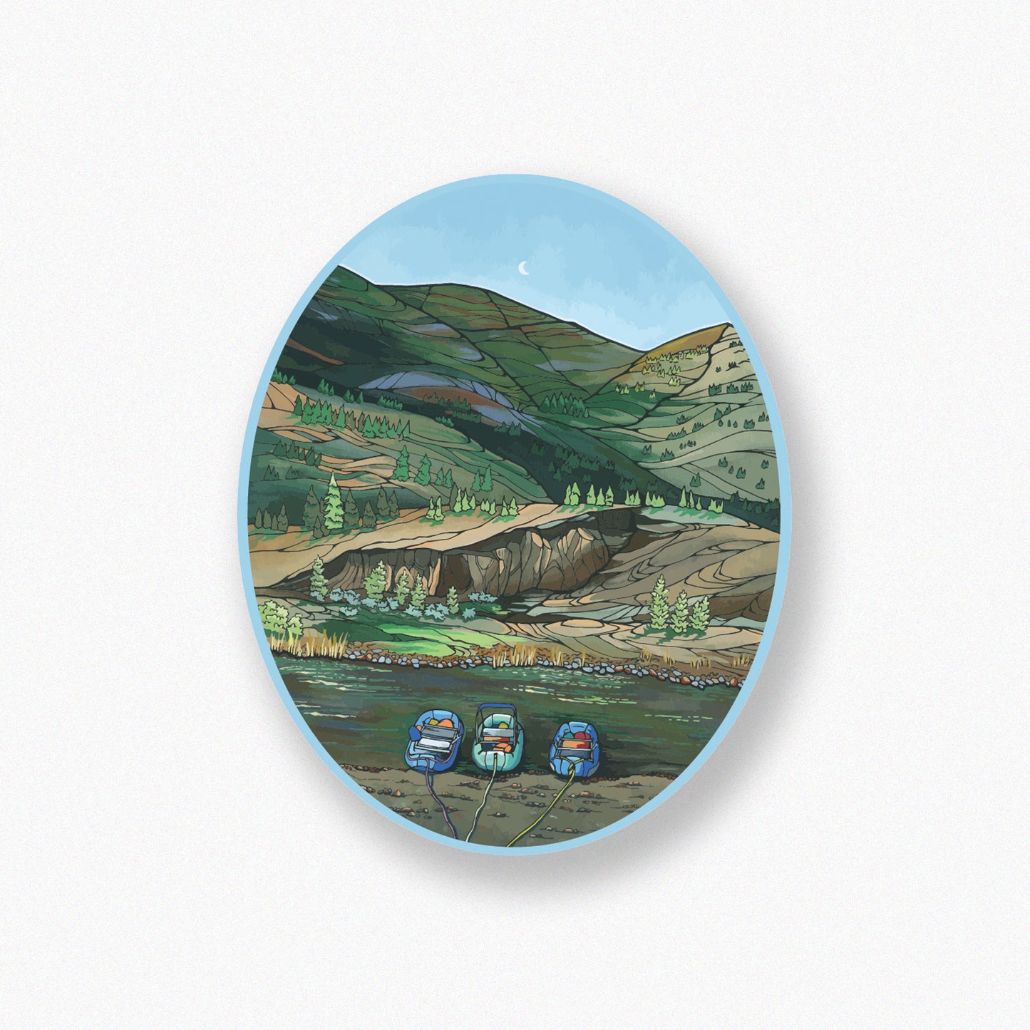 John Day Rafting sticker