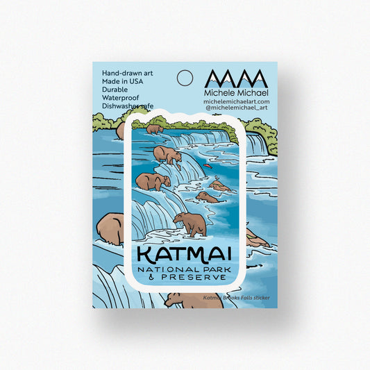 Katmai National Park sticker