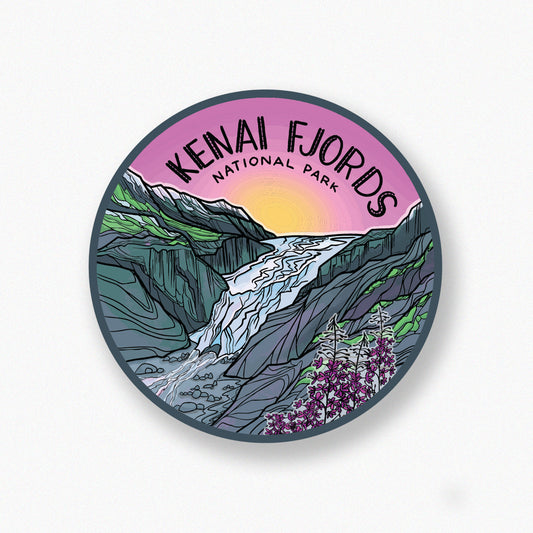 Kenai Fjords Exit Glacier sticker