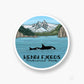 Kenai Fjords Orca sticker