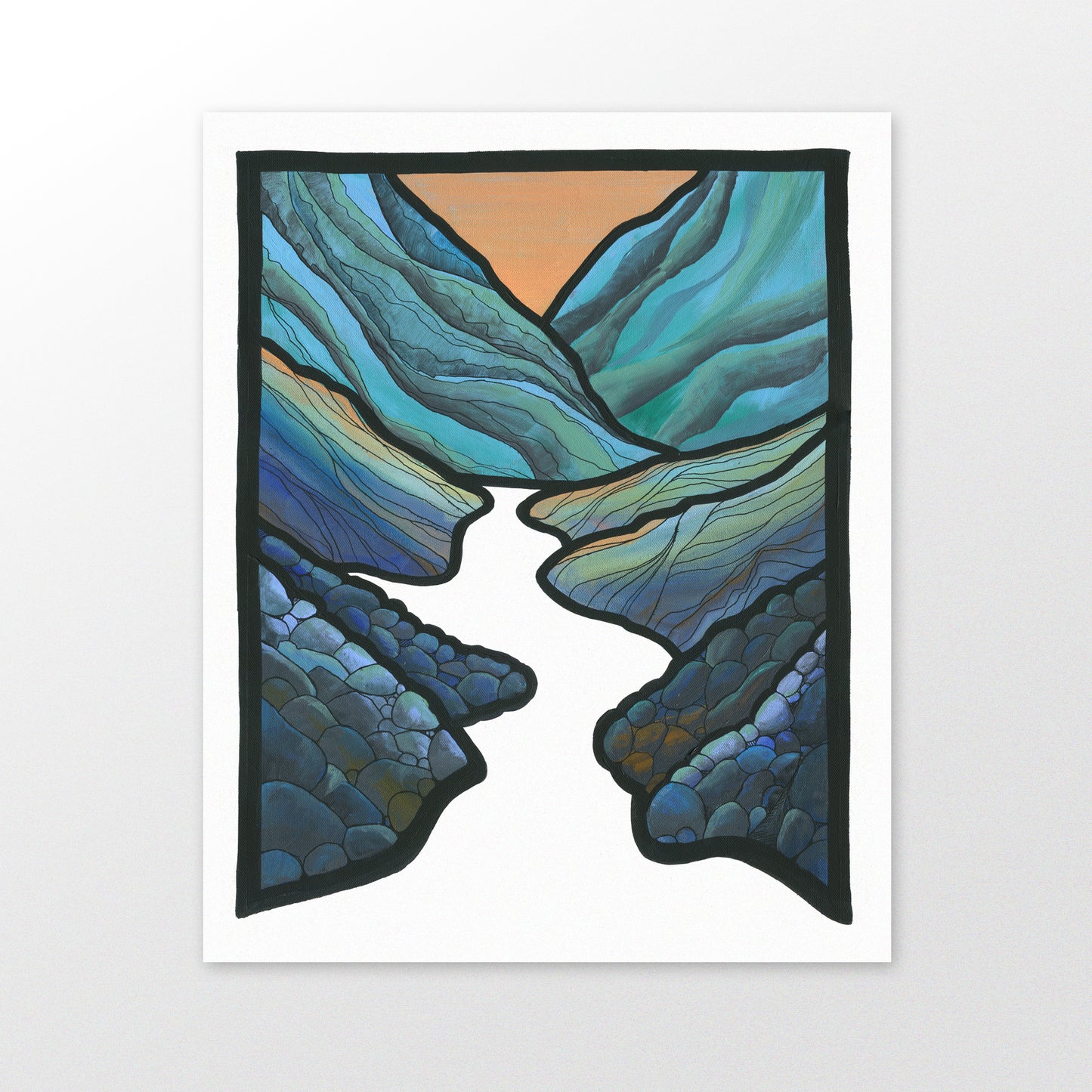 Lost River art print