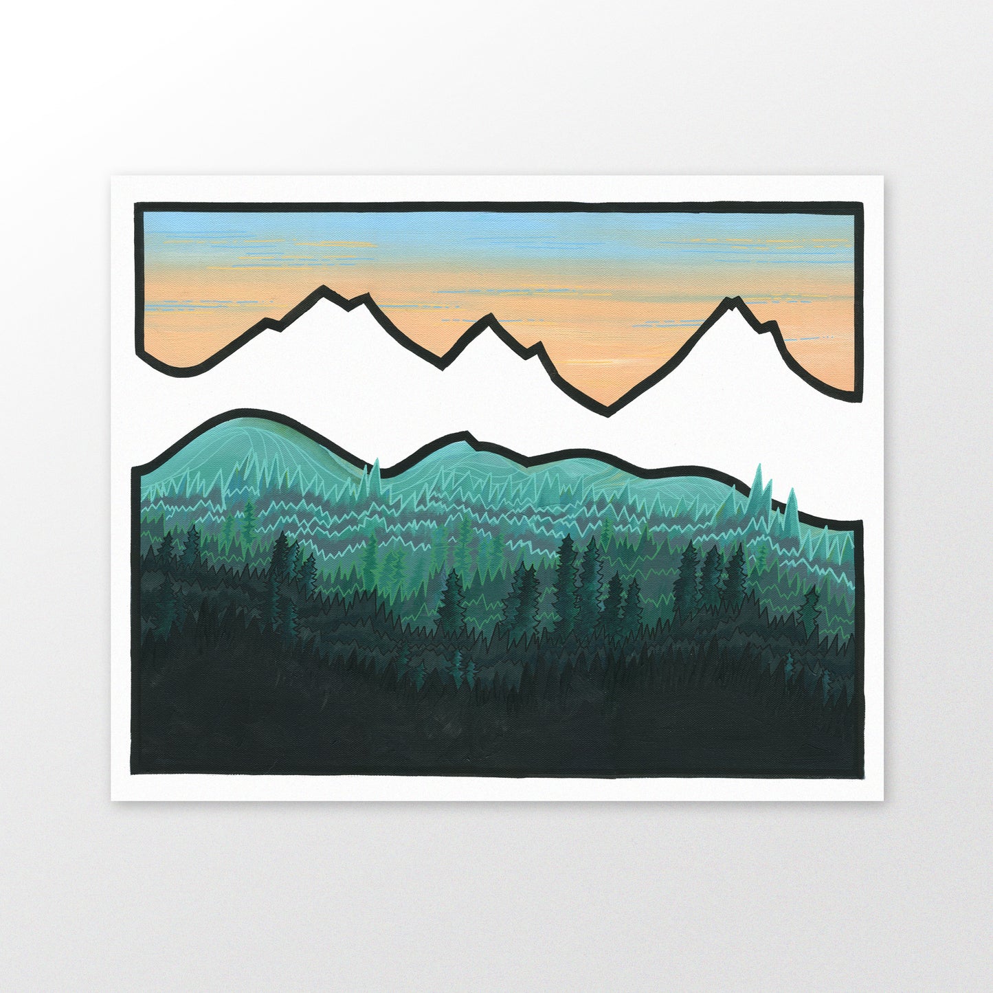 Lost Skyline art print