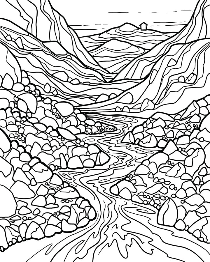 The Bend Coloring Book