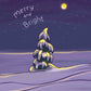 Merry and Bright holiday card