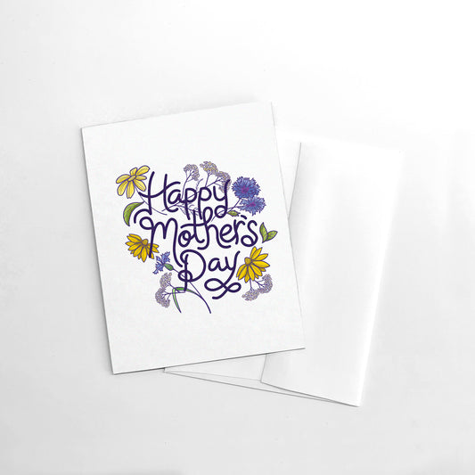 Mother's Day Floral card