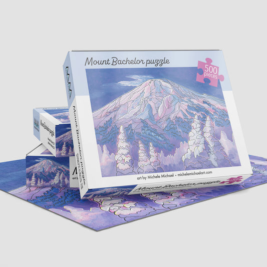 Mount Bachelor Sunrise puzzle