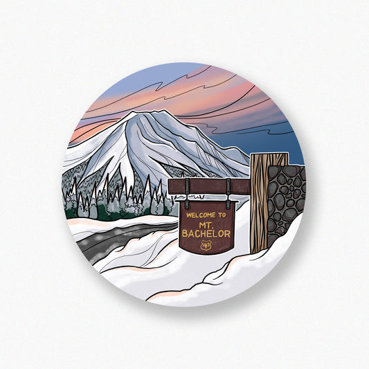 Mount Bachelor Winter sticker