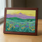 Mount Hood Wildflowers wood panel print