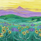 Mount Hood Wildflowers wood panel print