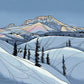 Mount Hood Winter art print