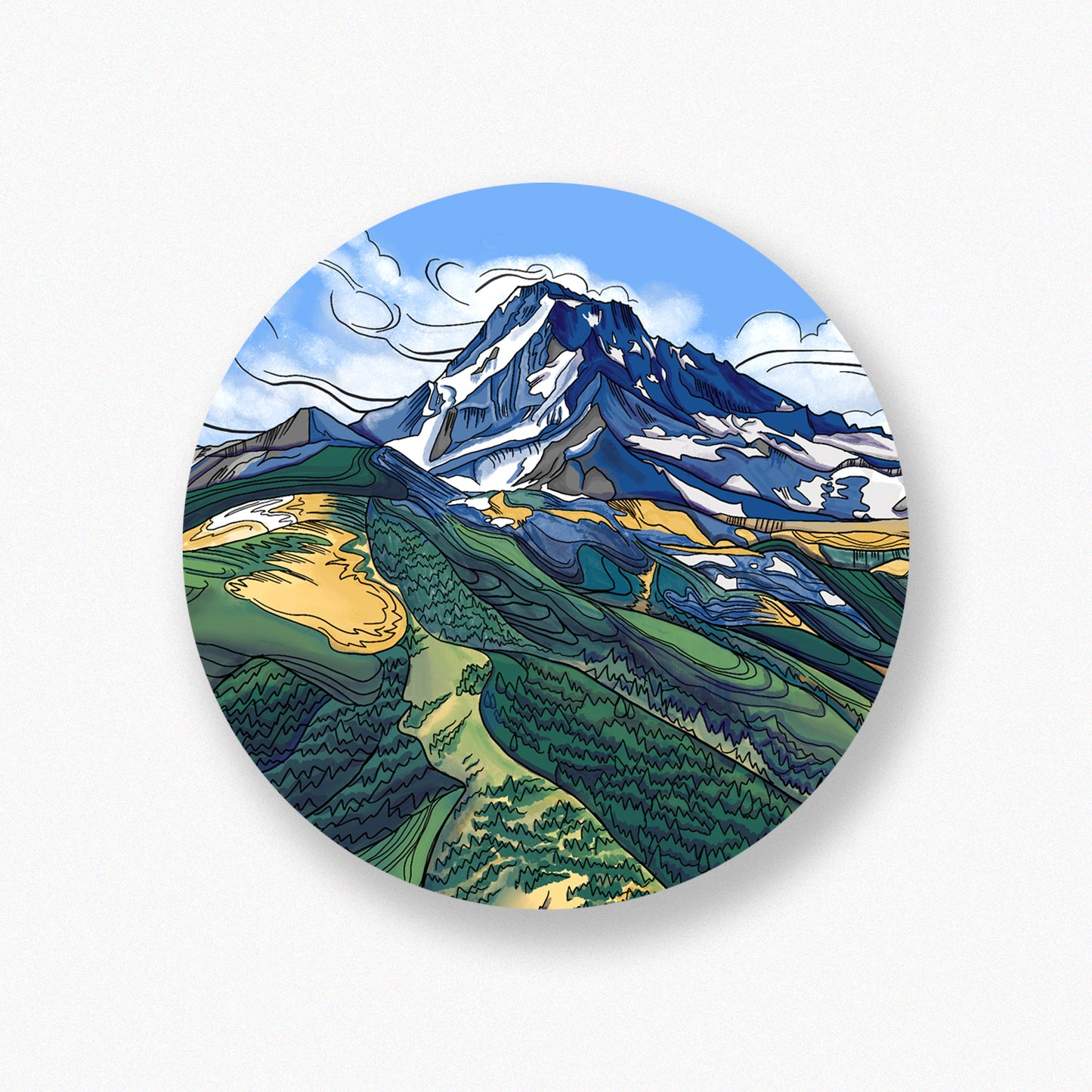 Mount Jefferson sticker