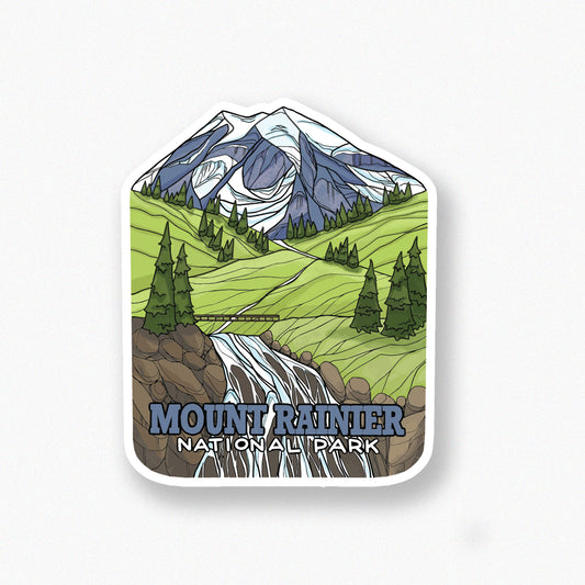 Mount Rainier National Park sticker