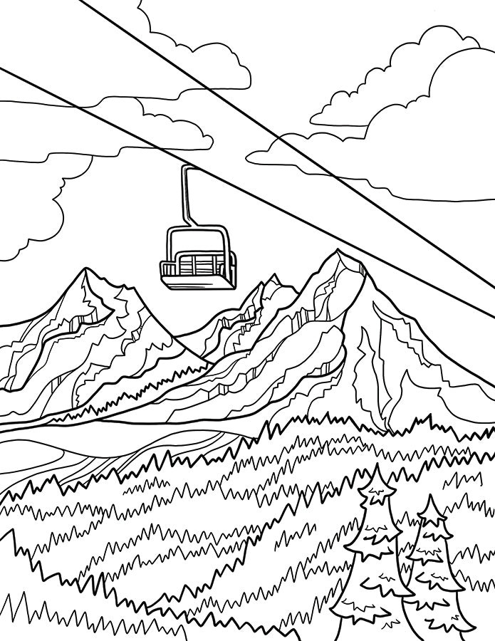 The Bend Coloring Book