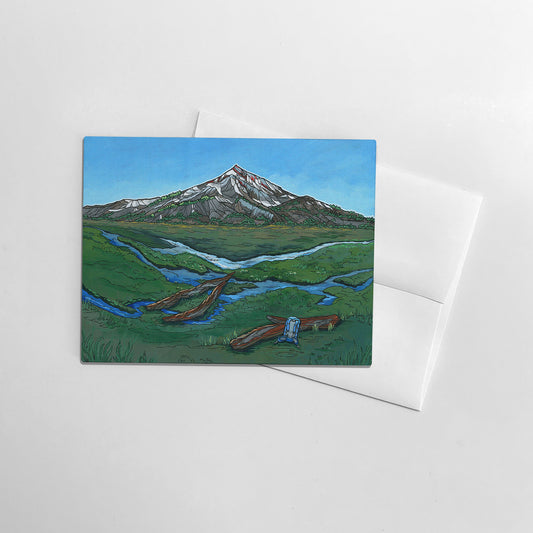 Mountain View greeting card