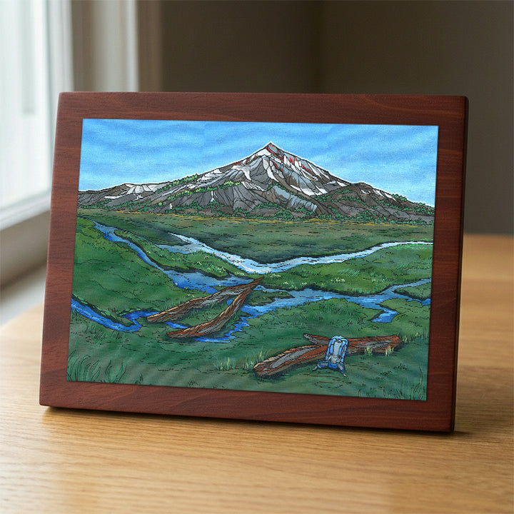 Mountain View art print