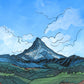 Mount Washington original artwork