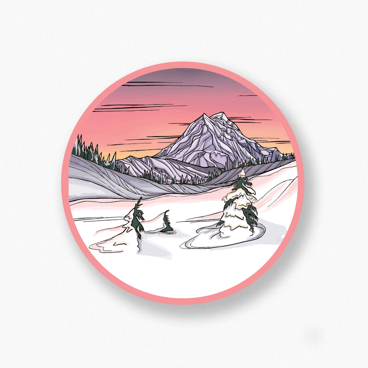 North Cascades National Park sticker