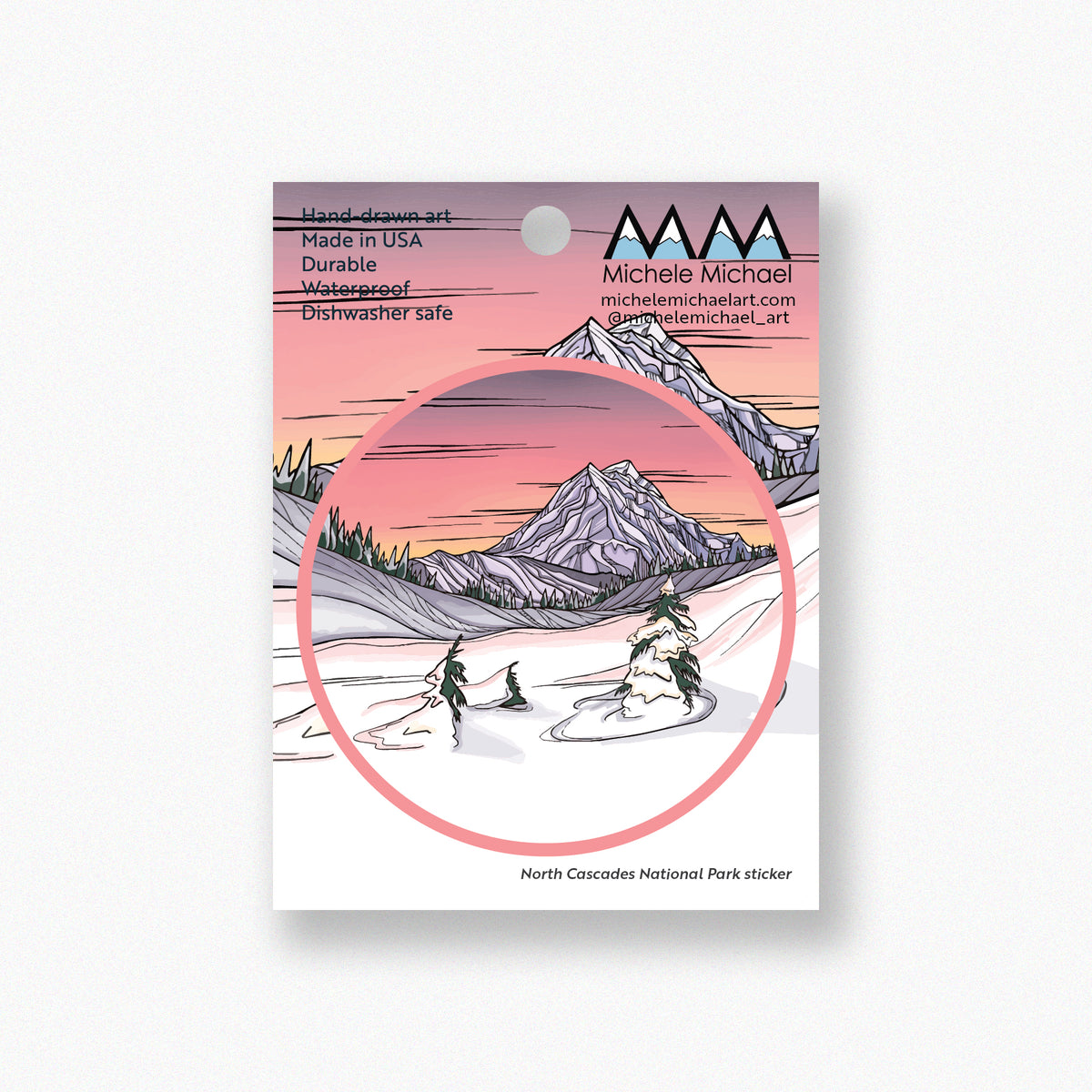 North Cascades National Park sticker