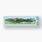 Oregon Cascade Mountains long sticker