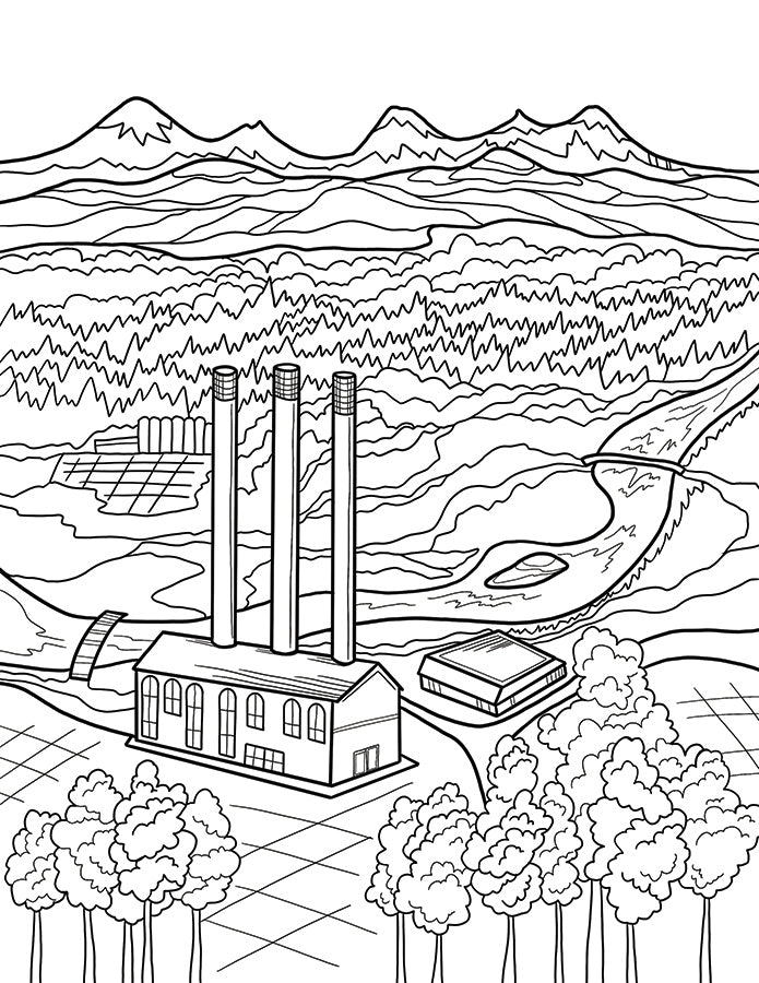 The Bend Coloring Book