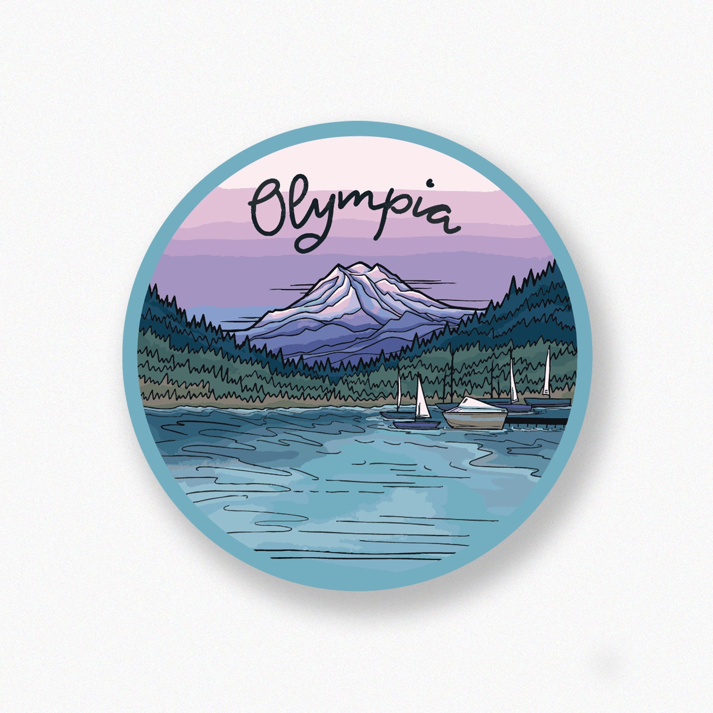 Olympia Puget Sound sticker