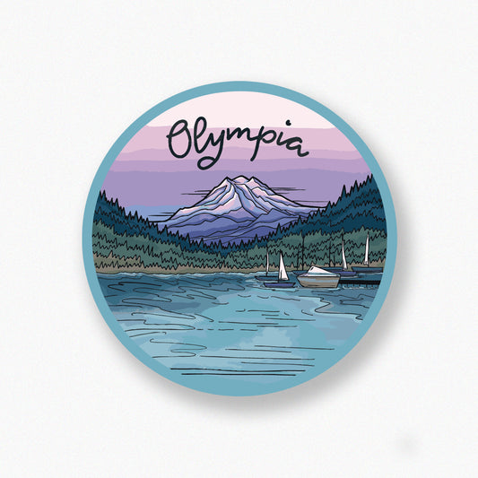 Olympia Puget Sound sticker