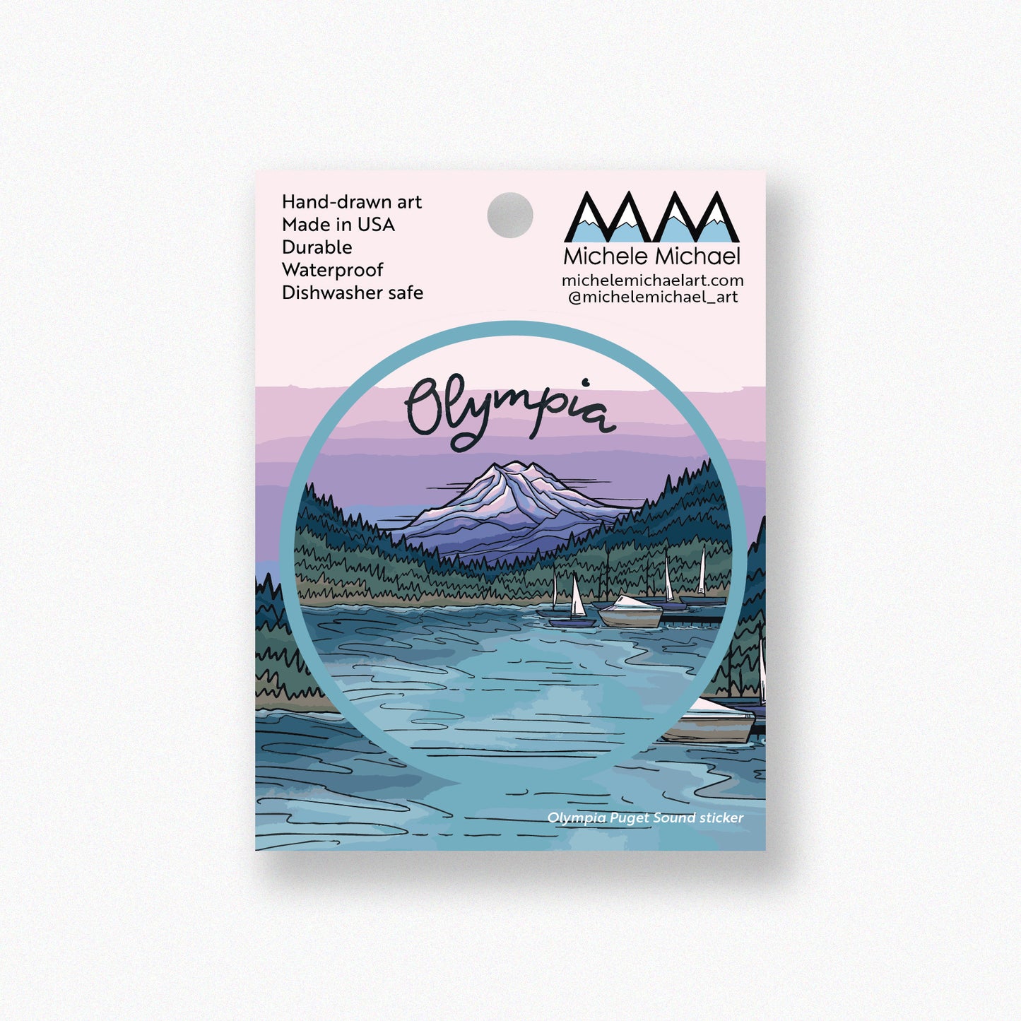 Olympia Puget Sound sticker