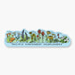 Pacific Northwest Wildflowers long sticker