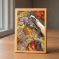 Redband wood panel print