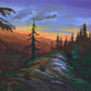 Ridgeline Sunset art print