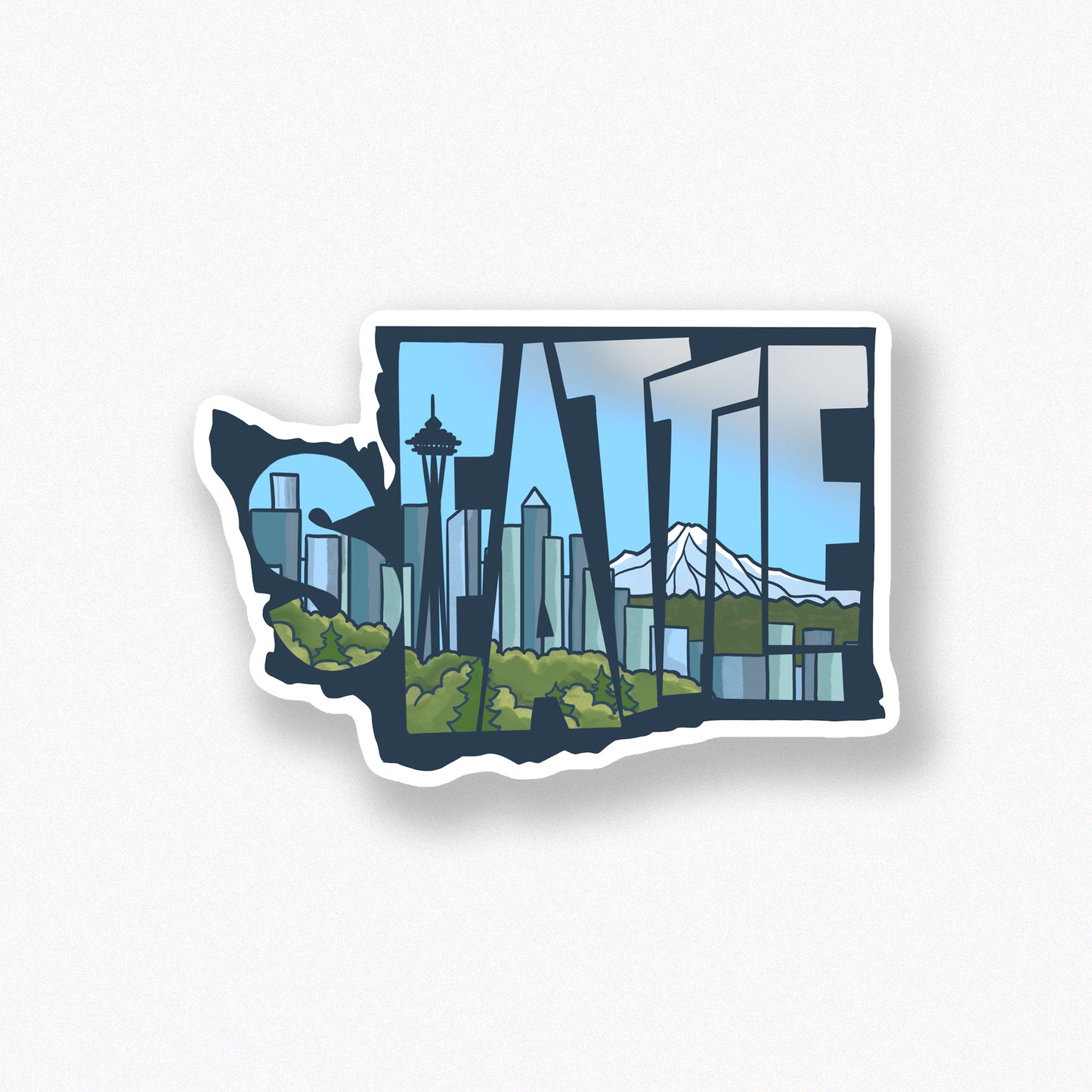 Seattle Space Needle sticker