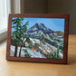 South Sister III wood panel print