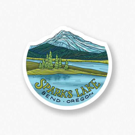 Sparks Lake sticker