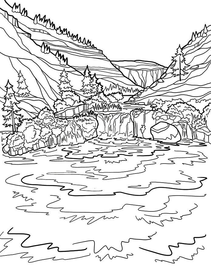 The Bend Coloring Book