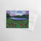 Todd Lake Meadows greeting card