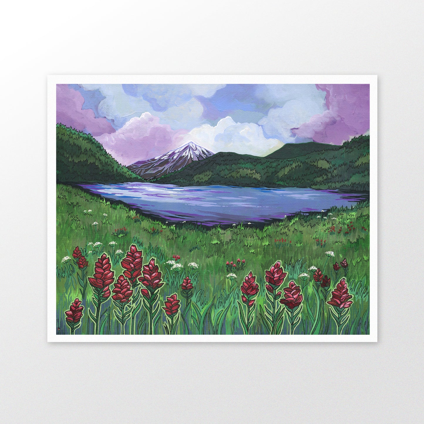Todd Lake Meadows art print