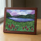 Todd Lake Meadows wood panel print