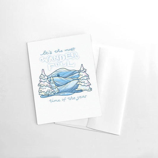WANDERfull holiday card