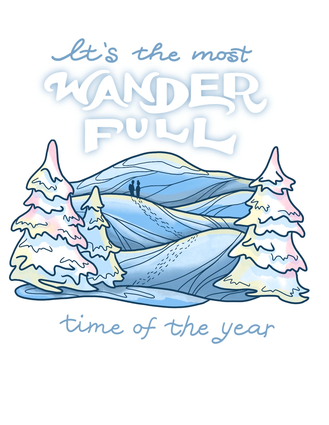 WANDERfull holiday card