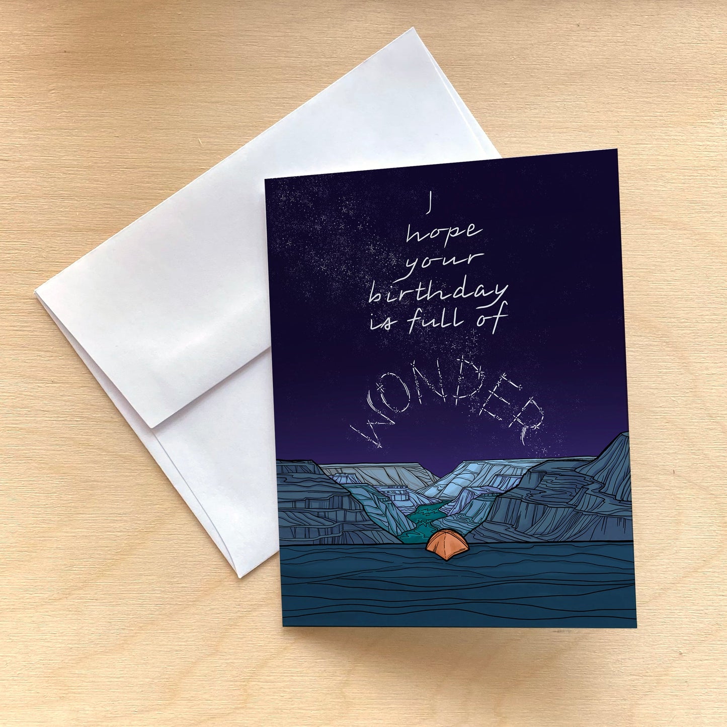 WONDERful Birthday card