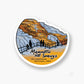 Yellowstone Mammoth Hot Springs sticker