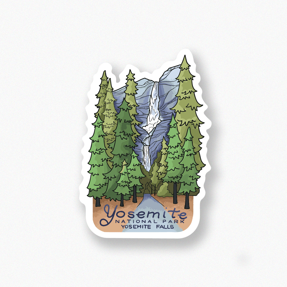 Yosemite Falls sticker