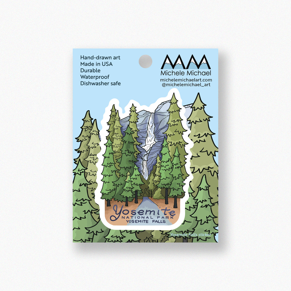 Yosemite Falls sticker