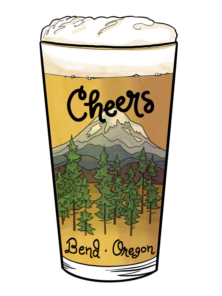 Cheers Beer sticker