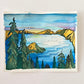 Crater Lake original artwork